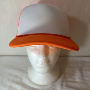 TOP HEADWEAR Blank Trucker Hat - Mens Trucker Hats Foam Mesh Snapback One Size